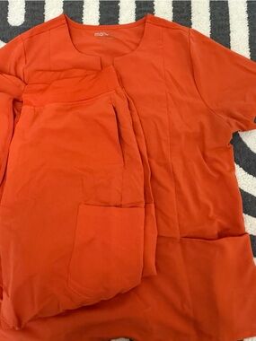 Mandala terracotta Relaxed Short Sleeve Top and Jogger Set